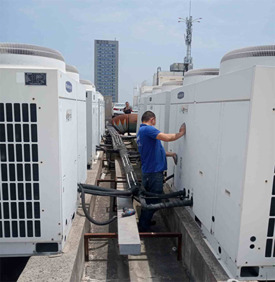 阿拉山口中央空调制热和不制冷系统维修方法